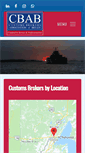 Mobile Screenshot of customsbrokers.bz